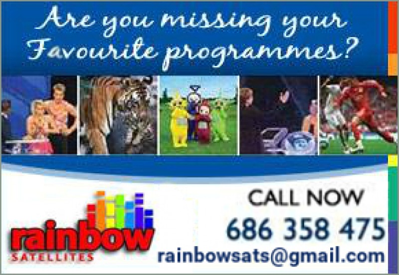Watch UK TV channels with satellite and internet tv solutions from Rainbow Satellites