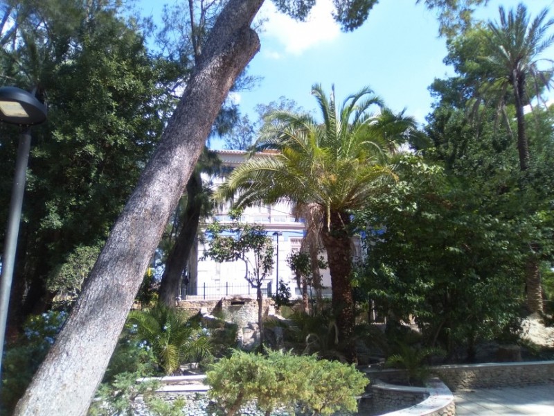 The Palacete de Villa Rías, home to the esparto grass museum of Archena