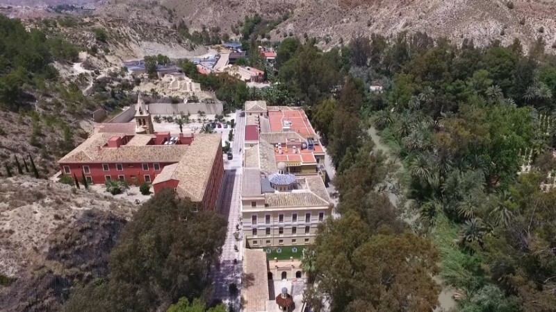 The Balneario de Archena thermal spa baths and hotel complex