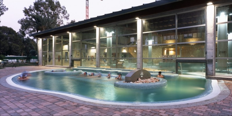 The Balneario de Archena thermal spa baths and hotel complex