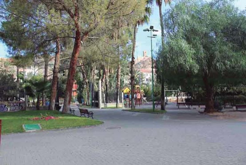 Parque de la Cubana in Alhama de Murcia