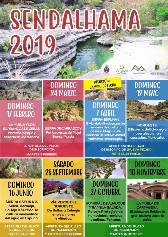 <span style='color:#780948'>ARCHIVED</span> - 25th to 31st March; What's on in Alhama de Murcia