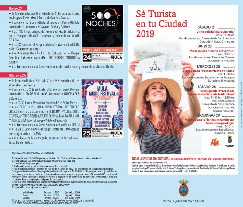 <span style='color:#780948'>ARCHIVED</span> - 13th to 25th September Feria and Fiestas in Mula