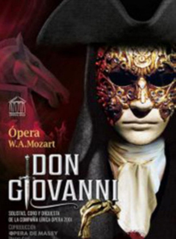 <span style='color:#780948'>ARCHIVED</span> - 16th March 2020 Don Giovanni opera by Mozart at the Auditorio Víctor Villegas in Murcia