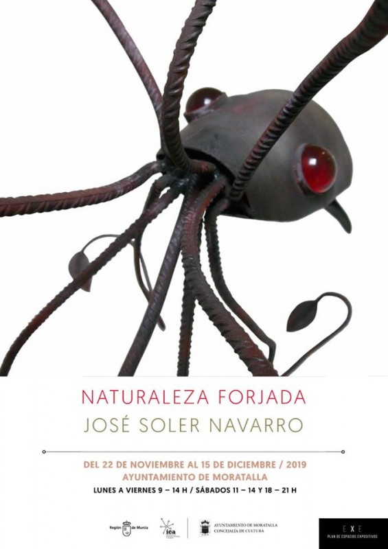 <span style='color:#780948'>ARCHIVED</span> - 22nd November to 15th December Moratalla exhibition: Naturaleza Forjada