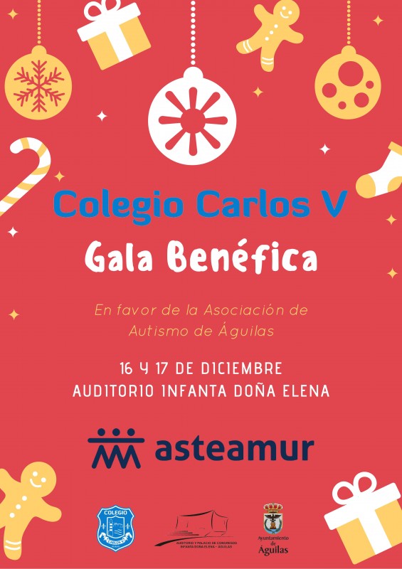 <span style='color:#780948'>ARCHIVED</span> - 16th and 17th December Águilas benefit concert for Autism sufferers