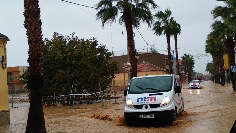 <span style='color:#780948'>ARCHIVED</span> - Worse gota fría flooding in Murcia was avoided on Tuesday by preparatory precautions
