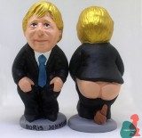 Boris Johnson performing well in the Catalan Christmas pooper sales race