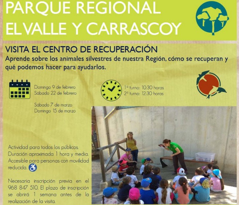 <span style='color:#780948'>ARCHIVED</span> - 9th and 22nd February; Free family visits to the El Valle wildlife recovery centre in Murcia