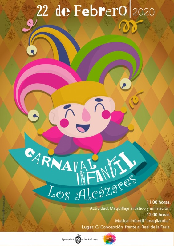 <span style='color:#780948'>ARCHIVED</span> - 22nd February carnival activities for children in Los Alcázares
