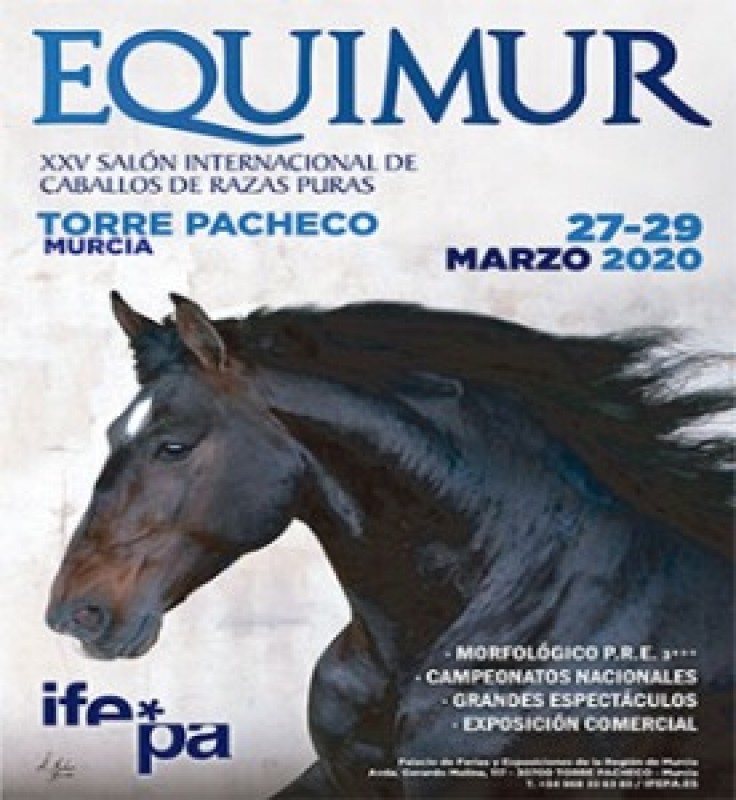 <span style='color:#780948'>ARCHIVED</span> - 27th to 29th March EQUIMUR Horse show at IFEPA Torre Pacheco POSTPONED