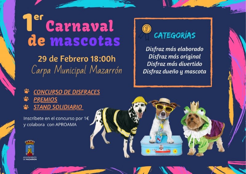 <span style='color:#780948'>ARCHIVED</span> - 29th Feb and 1st March pet carnival and parade of invited peñas in Mazarrón