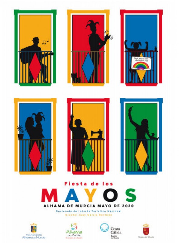 <span style='color:#780948'>ARCHIVED</span> - 20th April to 3rd May, Los Mayos fiestas at home in Alhama de Murcia 2020