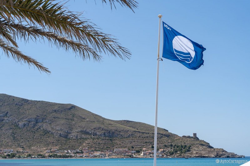 <span style='color:#780948'>ARCHIVED</span> - Blue Flag beaches in the municipality of Mazarrón 2020