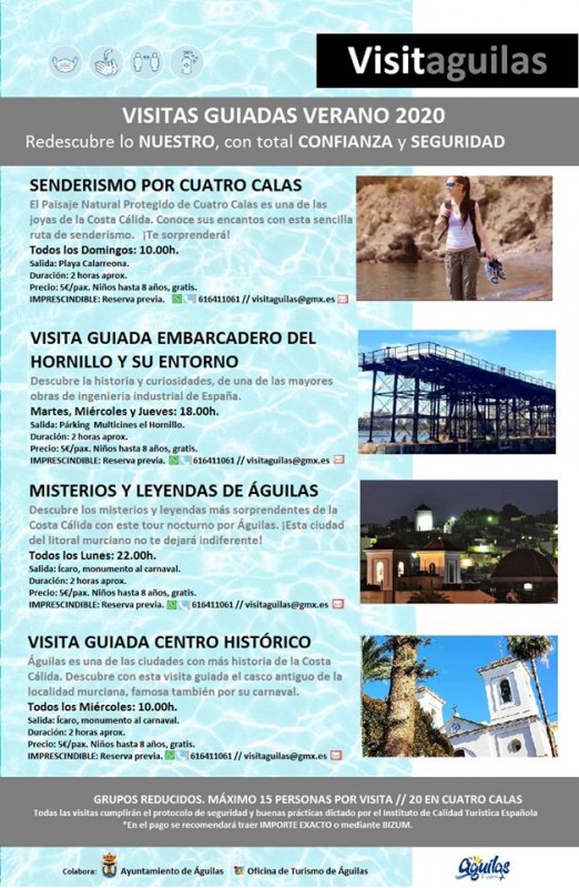<span style='color:#780948'>ARCHIVED</span> - Águilas offers guided walks and visits throughout the summer