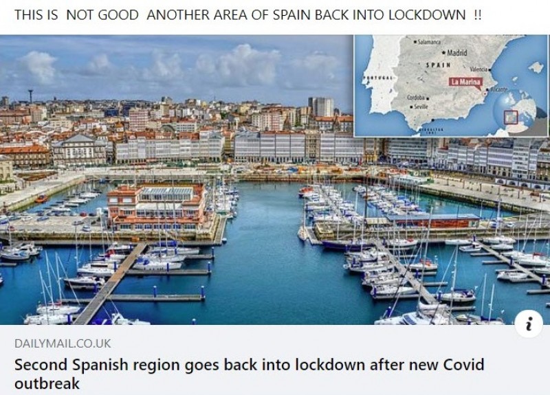 <span style='color:#780948'>ARCHIVED</span> - Media in a muddle over new Spanish lockdowns