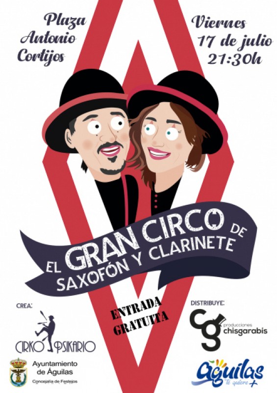 <span style='color:#780948'>ARCHIVED</span> - 16th to 19th July summer entertainment in Águilas