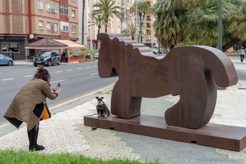 <span style='color:#780948'>ARCHIVED</span> - Until 5th July, Esculturas Monumentales by Juan Méjica, open-air sculpture exhibition in Cartagena