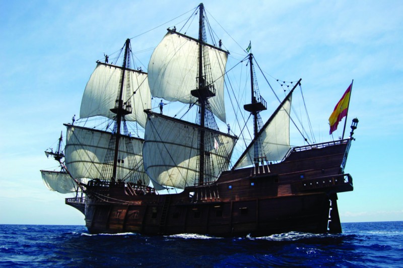 <span style='color:#780948'>ARCHIVED</span> - Until 16th May visit a replica 17th century galleon in the port of Cartagena