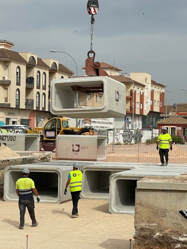 <span style='color:#780948'>ARCHIVED</span> - Major flood-prevention project in San Javier to be completed by the end of July