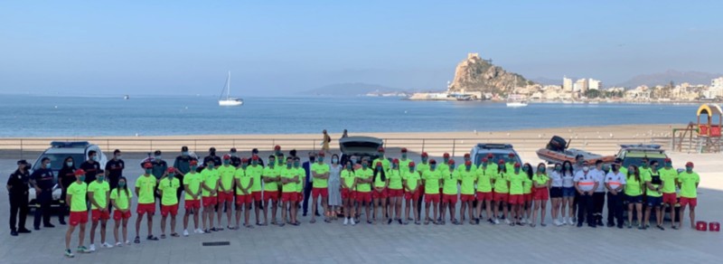 <span style='color:#780948'>ARCHIVED</span> - Beach surveillance and rescue (Plan Copla) begins across Águilas in the Region of Murcia