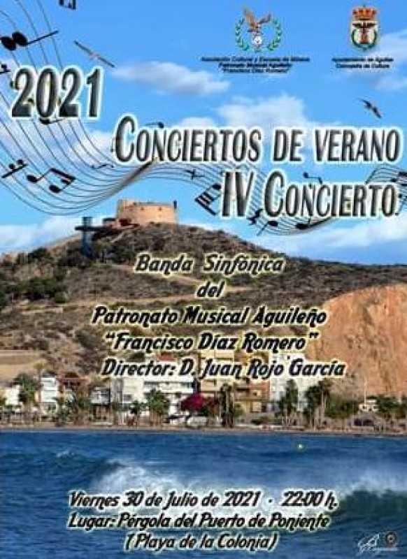 <span style='color:#780948'>ARCHIVED</span> - Free summer concerts in Aguilas on 15, 23 and 30 July