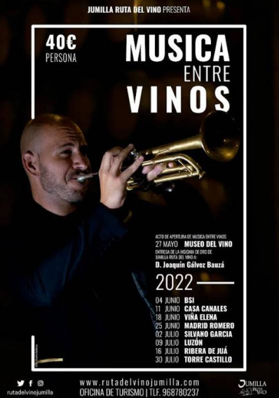 <span style='color:#780948'>ARCHIVED</span> - July 30 The 2022 Musica Entre Vinos season in Jumilla ends at Bodegas Torrecastillo