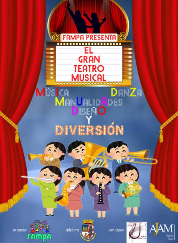 <span style='color:#780948'>ARCHIVED</span> - March 5 Musical theatre show by schoolchildren after Fampa courses in Jumilla
