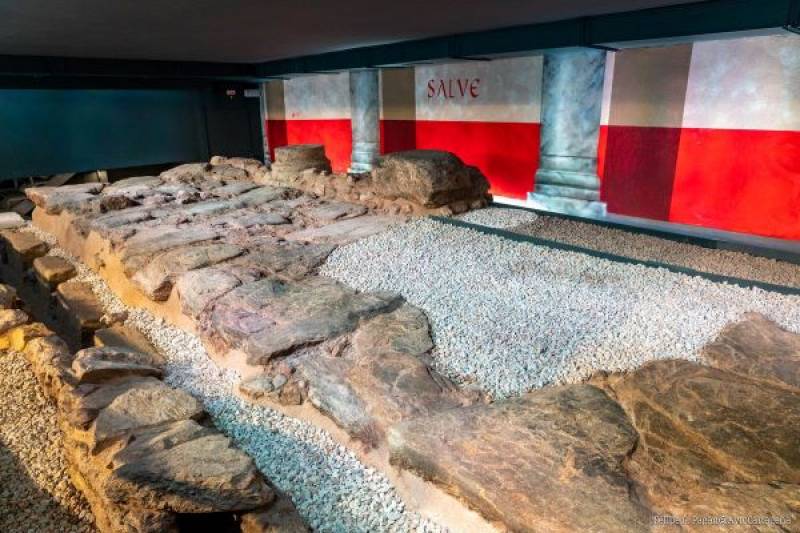 Recently excavated ancient Roman road opens to public in Cartagena