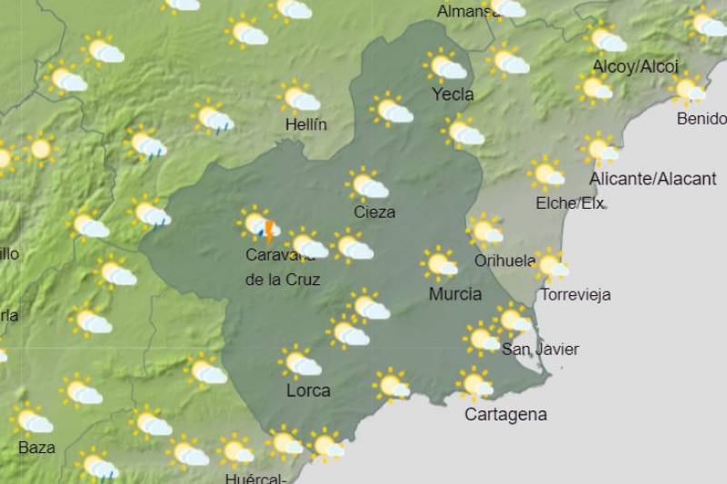 Murcia weather forecast August 14-20: More 40-degree temps to come next weekend