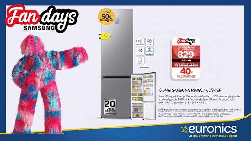 July special offers in the TJ Electricals Samsung Fans Days promotion on selected Samsung products