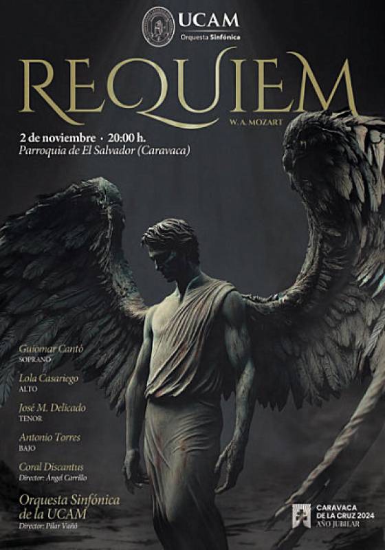 November 2 Mozart’s Requiem in Caravaca de la Cruz