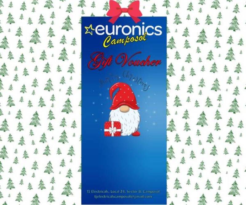 Make someone very happy this Christmas with a TJ Electricals - Euronics gift voucher!