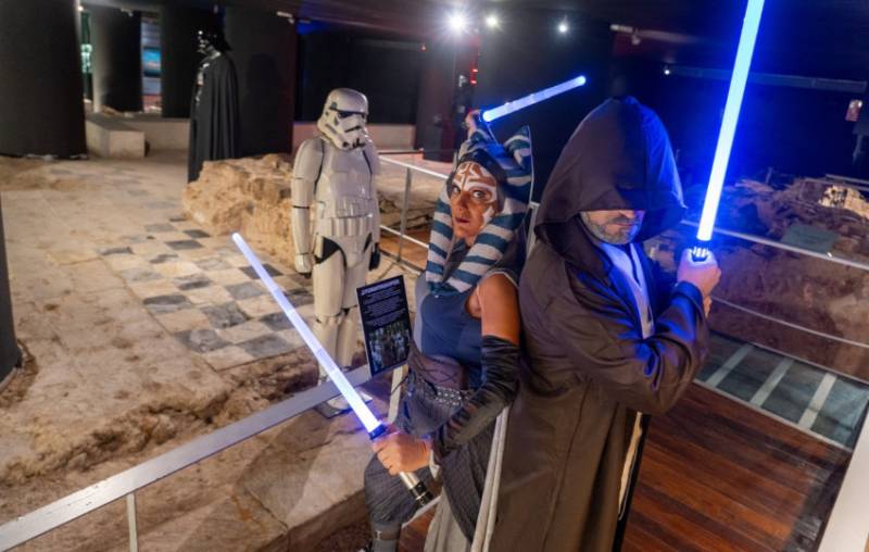 Until February 2 A Galaxy Far Far Away comes to Cartagena