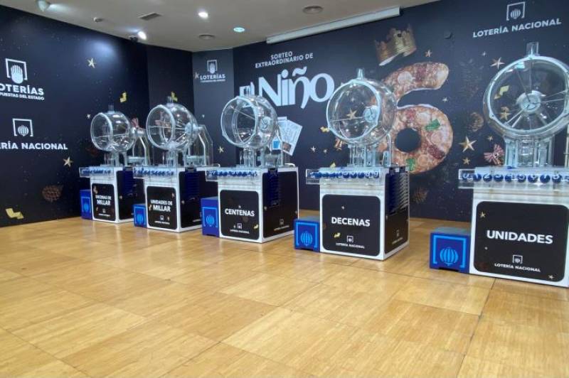 El Niño New Year lottery brings luck to the Region of Murcia