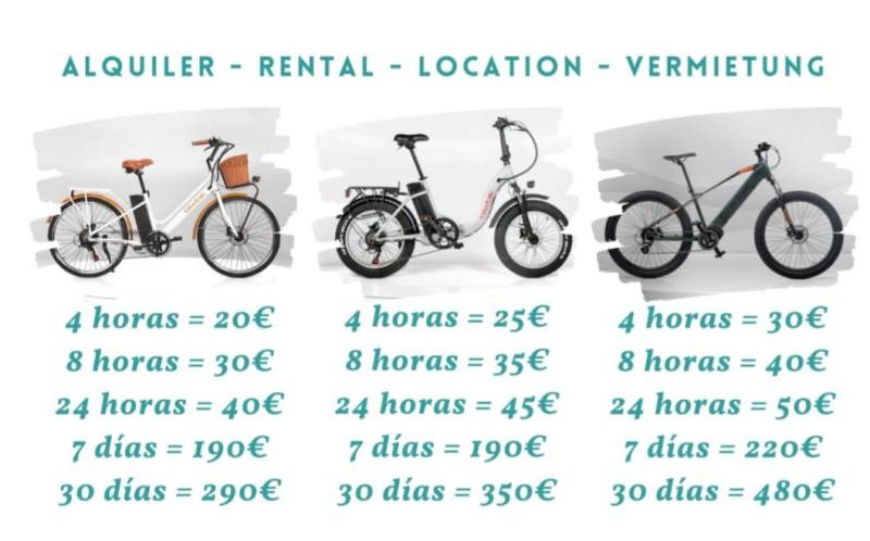 Explore Mazarrón the eco-friendly way with Ecoadventure electric bicycle rental and guided buggy tours