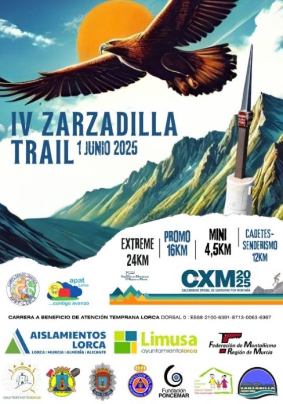 June 1 Zarzadilla Lorca Trail mountain running and hiking challenge