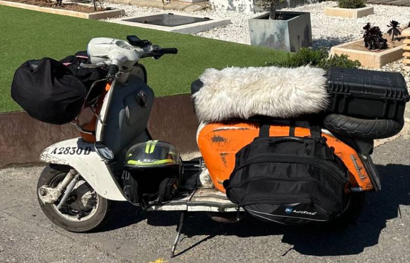 From Los Alcázares to Scotland: Two scooterists are finally finishing their epic charity mission