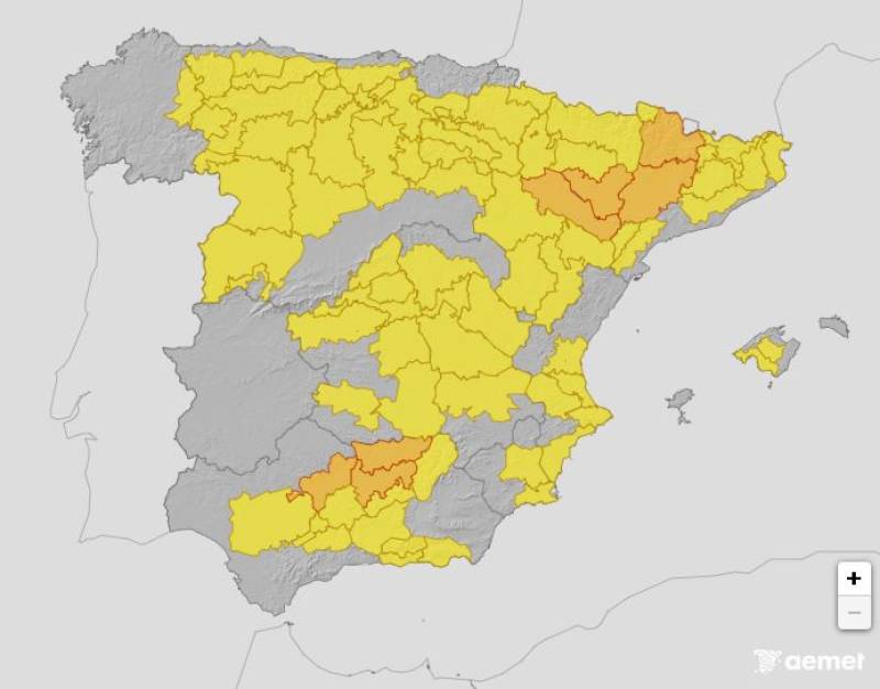 Hot and stormy: Spain weather forecast June 23-26