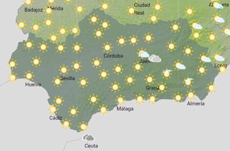 Andalucía weekend weather forecast July 3-6: Still hot across the region but a little cooler in the west