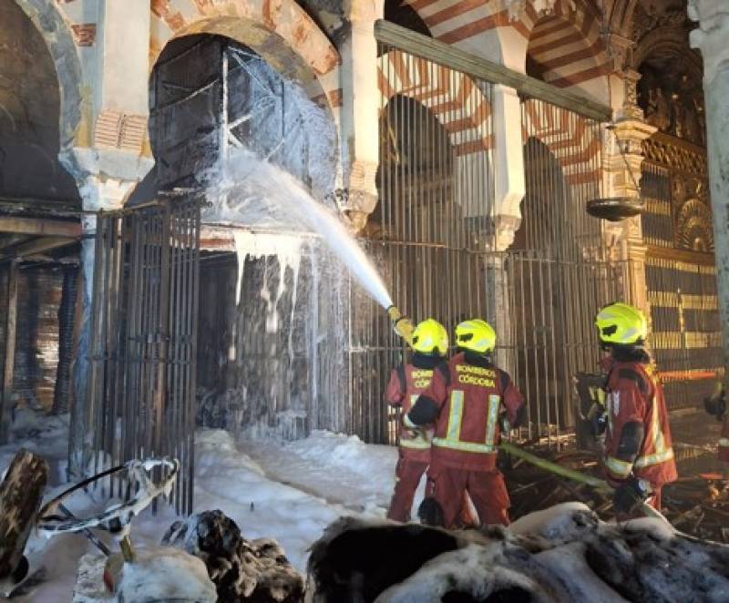 Blaze at Córdoba's Mosque-Cathedral sparks global concern but monument declared safe