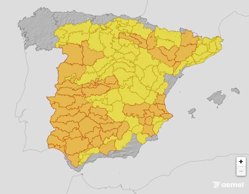 Breezy but boiling hot: Murcia weather forecast August 14-17