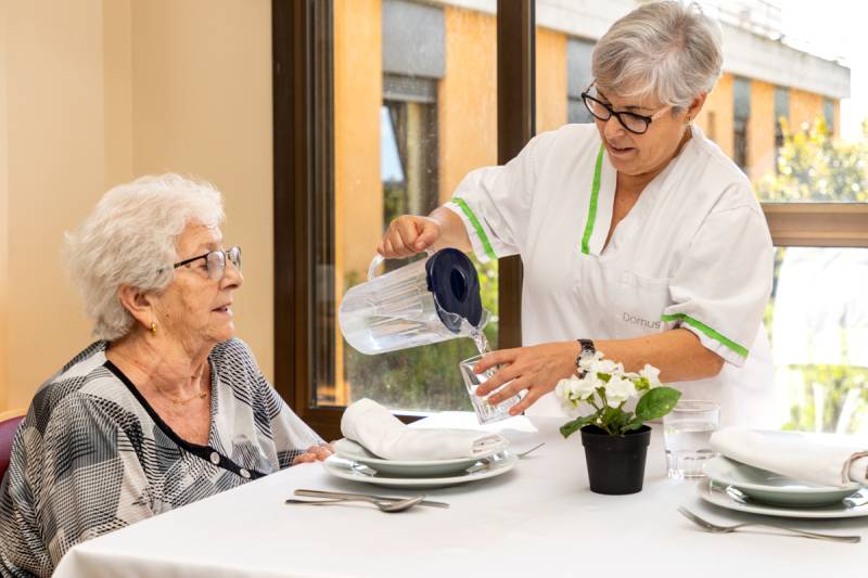 DomusVi Ciudad de Murcia adapts daily routines to protect residents from the worst of the heat