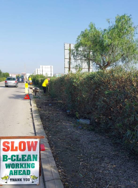 Camposol B Clean Gardening volunteers spring back into action