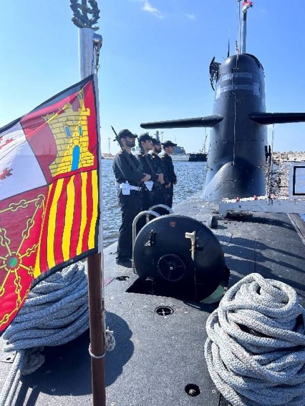 Cartagena's S-81 submarine returns home after first NATO mission