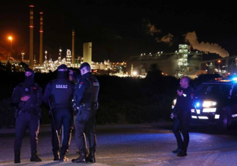 Fire breaks out at Escombreras refinery, now fully extinguished