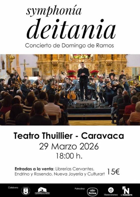 March 29 Music by Haydn and Mendelssohn in an Easter concert in Caravaca