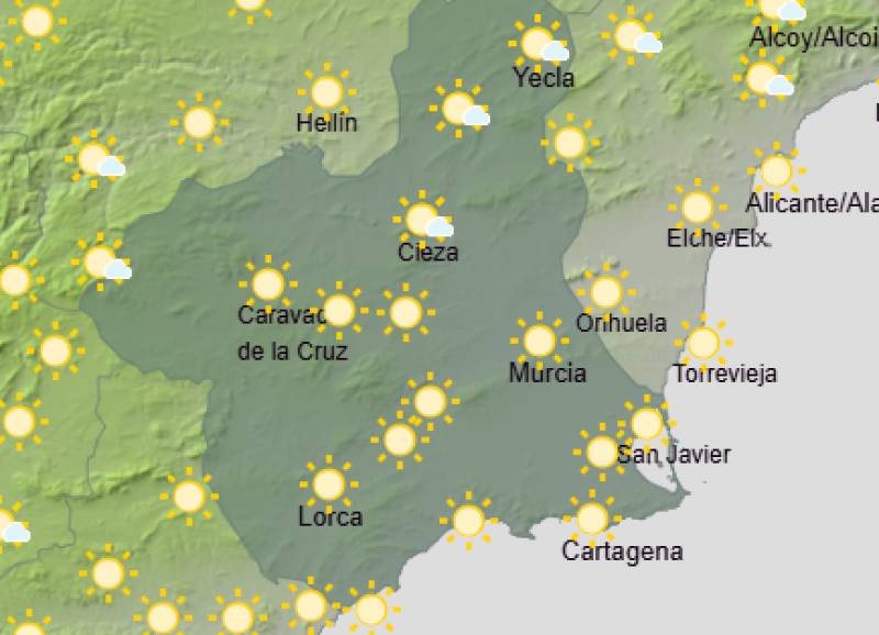Warming Up After a Chilly Start: Murcia Weekly Weather Forecast March 31-April 2