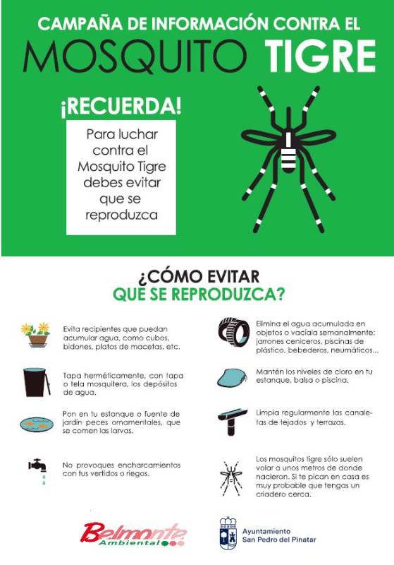 Warmer spring weather means the mosquitoes are back in the Region of Murcia