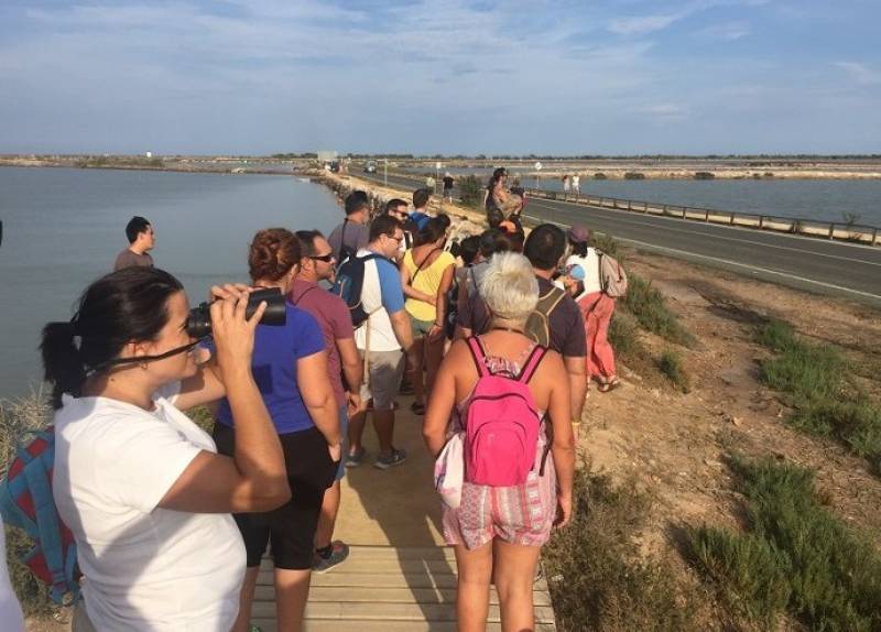 May 17 Free guided walk for all the family in the salt flats of San Pedro del Pinatar